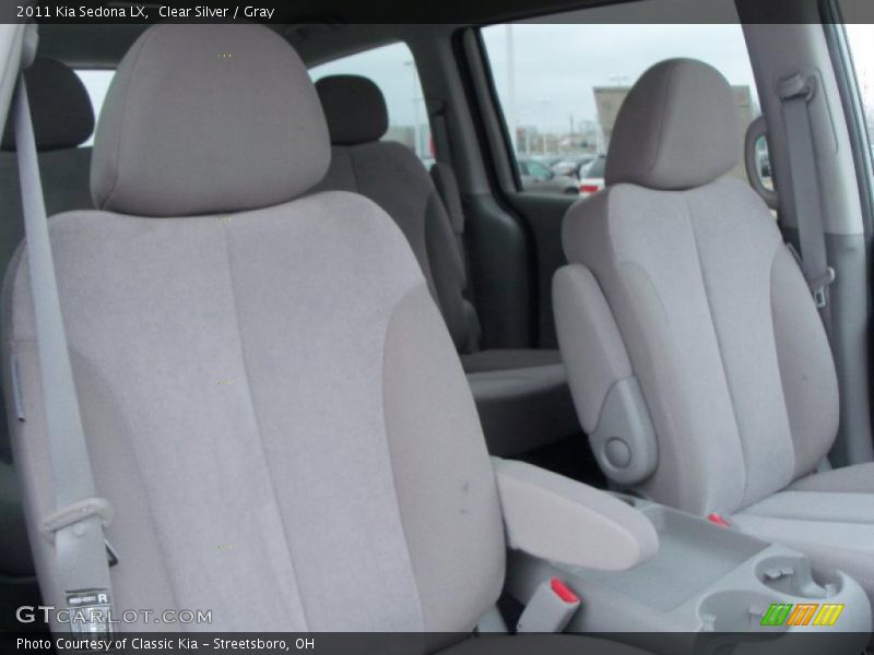  2011 Sedona LX Gray Interior