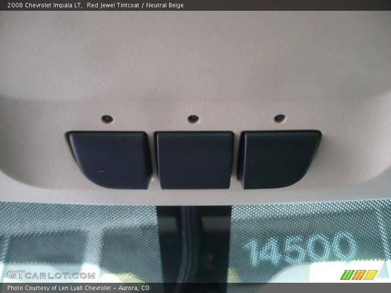 Red Jewel Tintcoat / Neutral Beige 2008 Chevrolet Impala LT