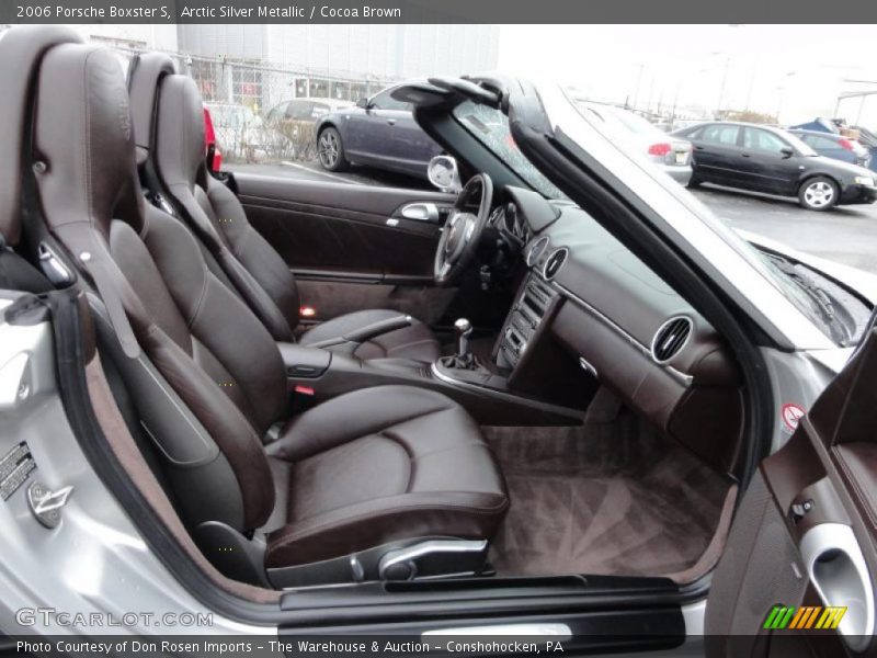  2006 Boxster S Cocoa Brown Interior