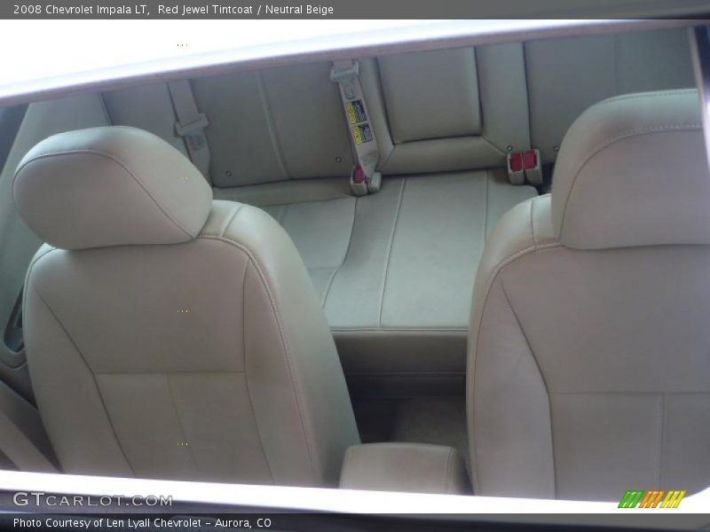 Red Jewel Tintcoat / Neutral Beige 2008 Chevrolet Impala LT