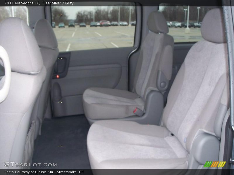  2011 Sedona LX Gray Interior