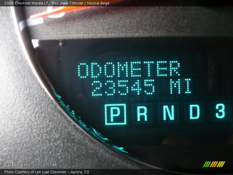 Red Jewel Tintcoat / Neutral Beige 2008 Chevrolet Impala LT