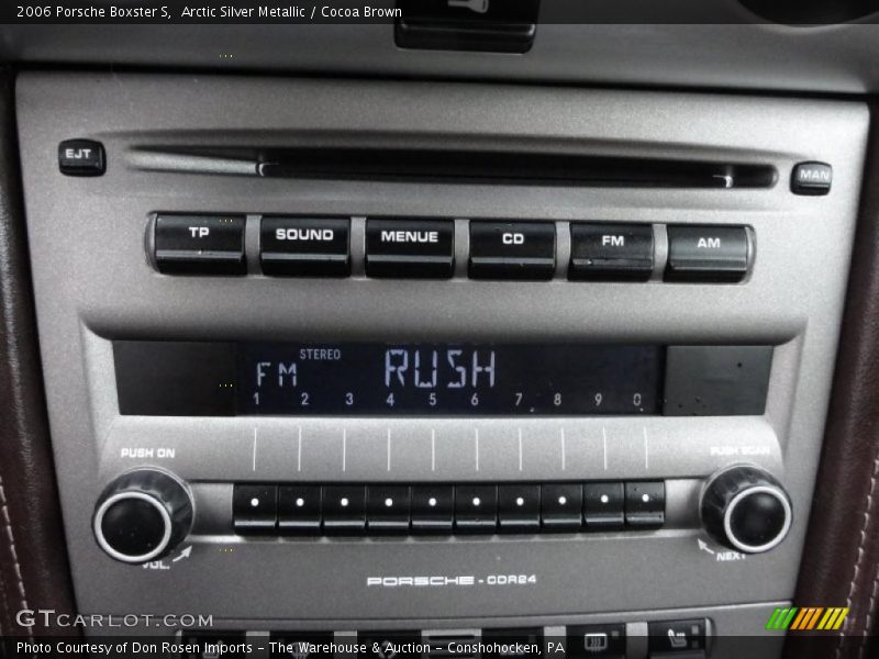 Controls of 2006 Boxster S