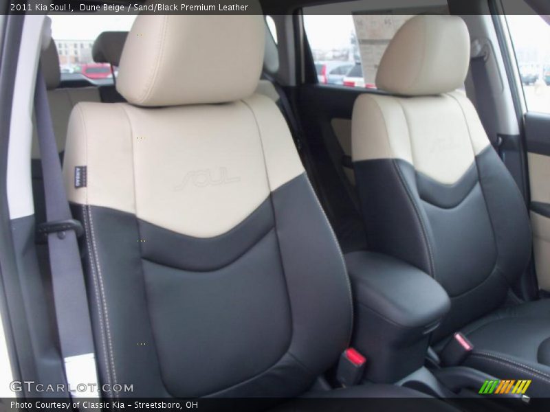  2011 Soul ! Sand/Black Premium Leather Interior
