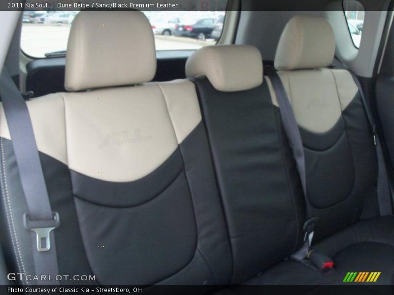  2011 Soul ! Sand/Black Premium Leather Interior