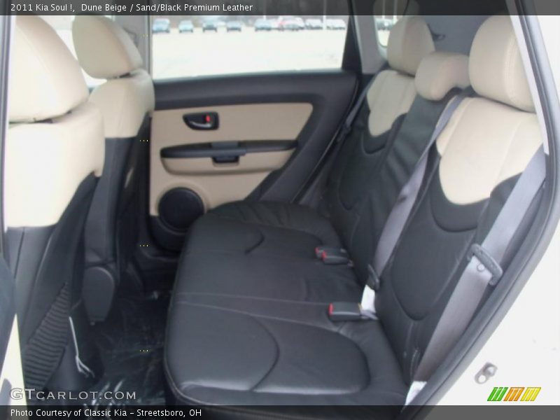 Dune Beige / Sand/Black Premium Leather 2011 Kia Soul !