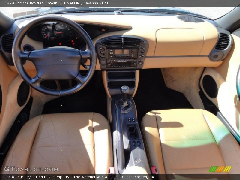 Dashboard of 1999 Boxster 