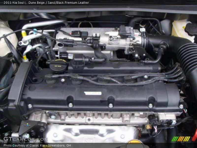  2011 Soul ! Engine - 2.0 Liter DOHC 16-Valve CVVT 4 Cylinder