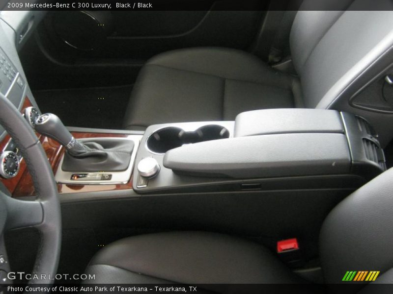 Black / Black 2009 Mercedes-Benz C 300 Luxury