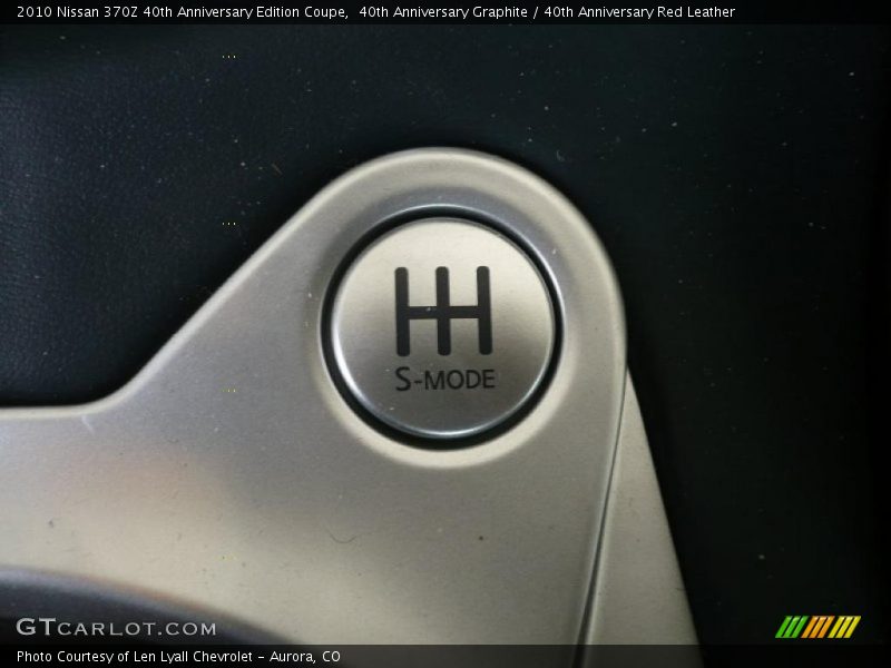 Controls of 2010 370Z 40th Anniversary Edition Coupe