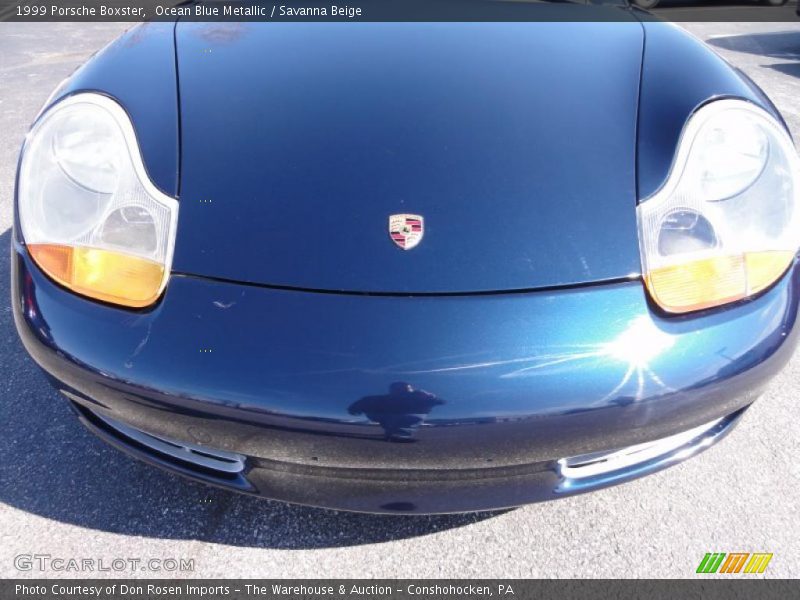 Ocean Blue Metallic / Savanna Beige 1999 Porsche Boxster