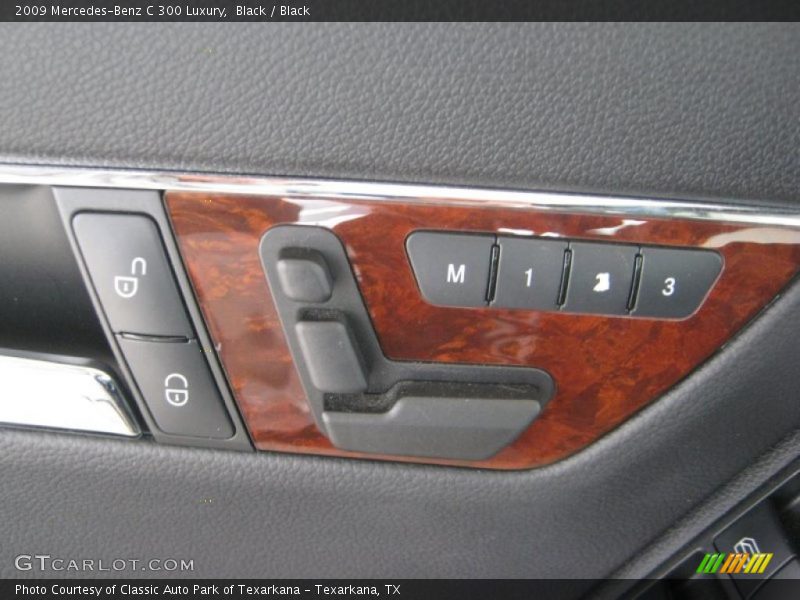 Black / Black 2009 Mercedes-Benz C 300 Luxury
