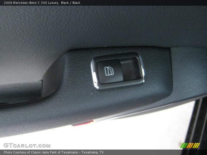 Black / Black 2009 Mercedes-Benz C 300 Luxury