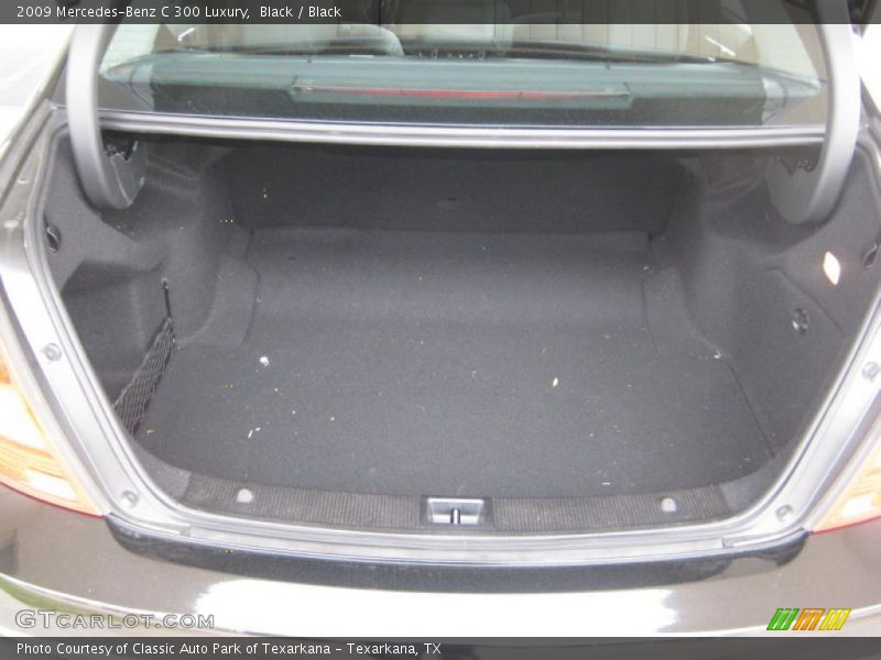 Black / Black 2009 Mercedes-Benz C 300 Luxury
