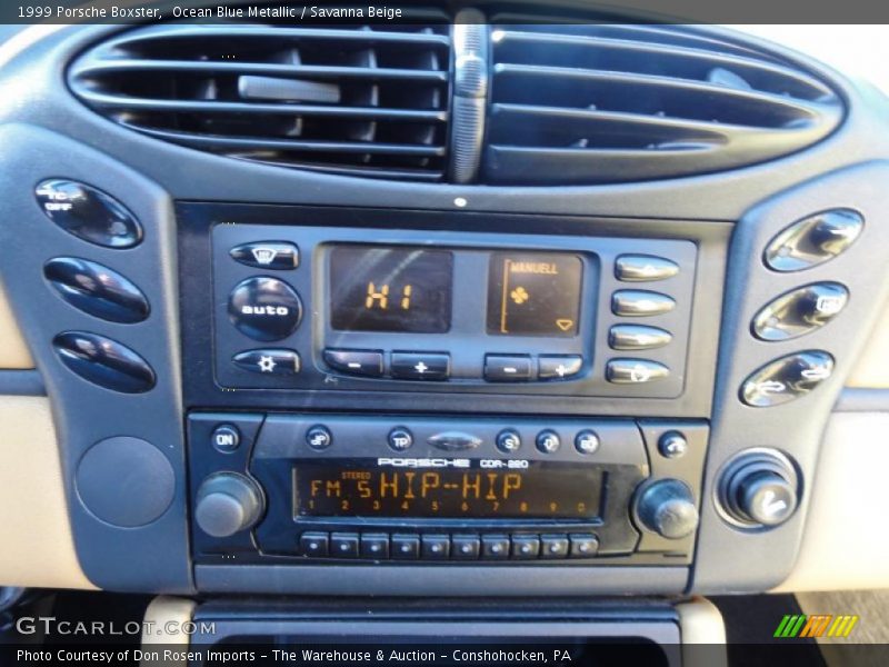 Ocean Blue Metallic / Savanna Beige 1999 Porsche Boxster