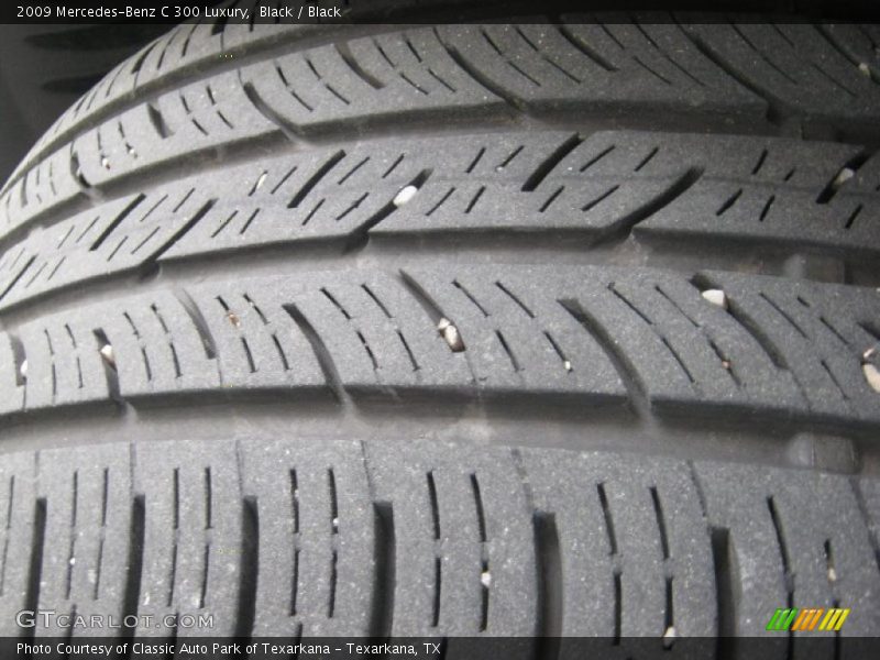 Black / Black 2009 Mercedes-Benz C 300 Luxury