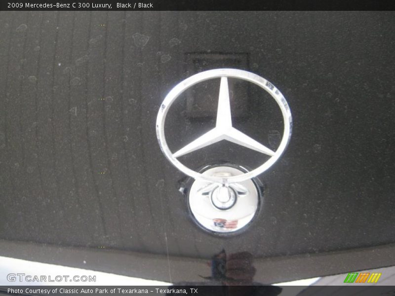 Black / Black 2009 Mercedes-Benz C 300 Luxury