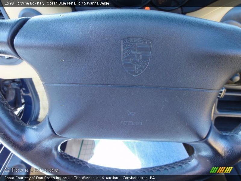 Ocean Blue Metallic / Savanna Beige 1999 Porsche Boxster