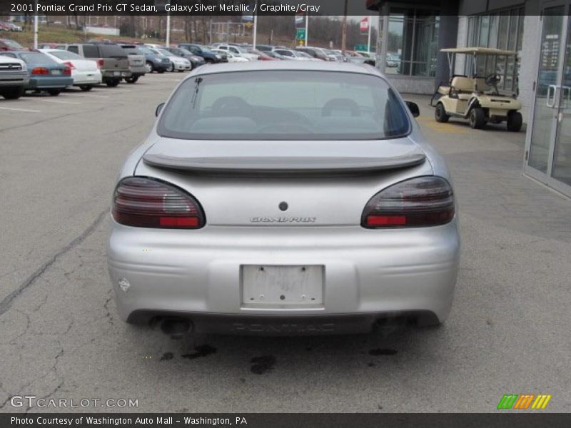 Galaxy Silver Metallic / Graphite/Gray 2001 Pontiac Grand Prix GT Sedan