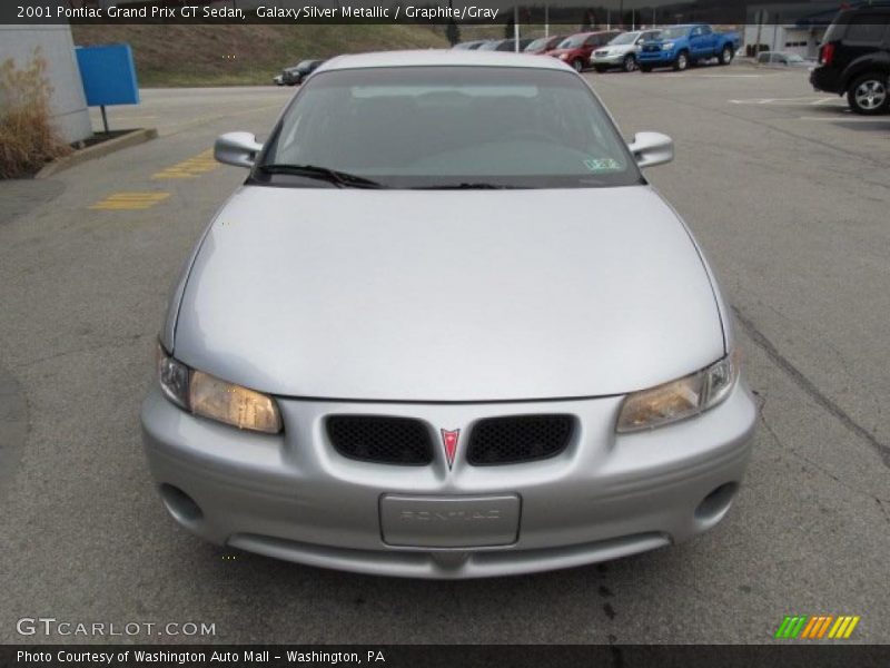 Galaxy Silver Metallic / Graphite/Gray 2001 Pontiac Grand Prix GT Sedan