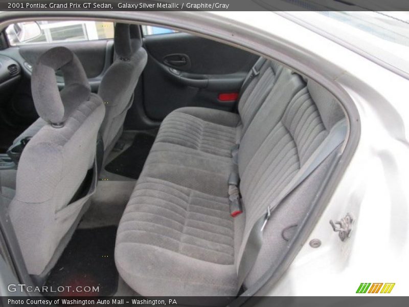 Galaxy Silver Metallic / Graphite/Gray 2001 Pontiac Grand Prix GT Sedan