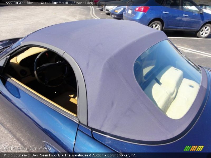 Ocean Blue Metallic / Savanna Beige 1999 Porsche Boxster