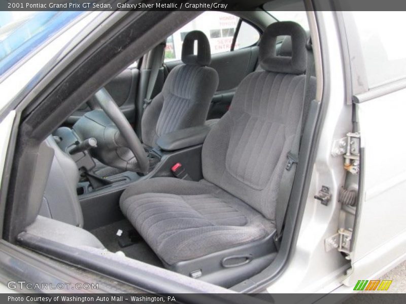 Galaxy Silver Metallic / Graphite/Gray 2001 Pontiac Grand Prix GT Sedan