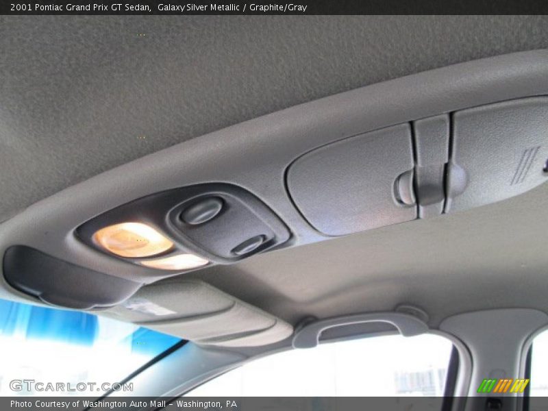 Galaxy Silver Metallic / Graphite/Gray 2001 Pontiac Grand Prix GT Sedan