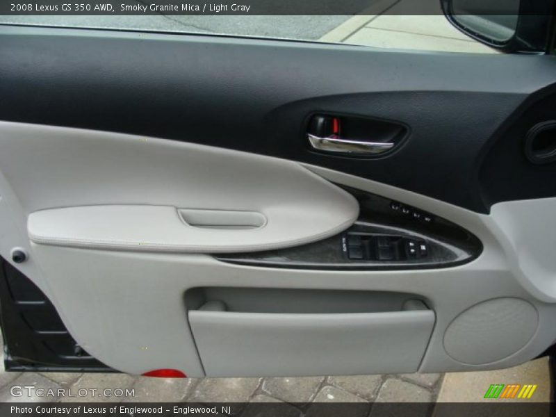 Smoky Granite Mica / Light Gray 2008 Lexus GS 350 AWD