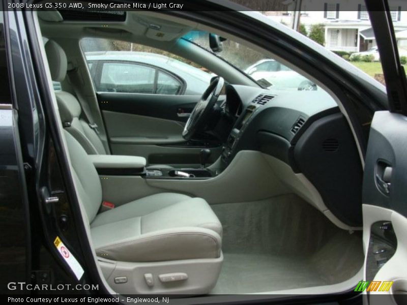 Smoky Granite Mica / Light Gray 2008 Lexus GS 350 AWD