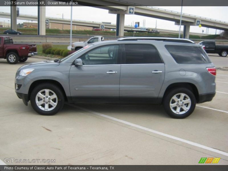 Ocean Mist / Black 2007 Saturn Outlook XR