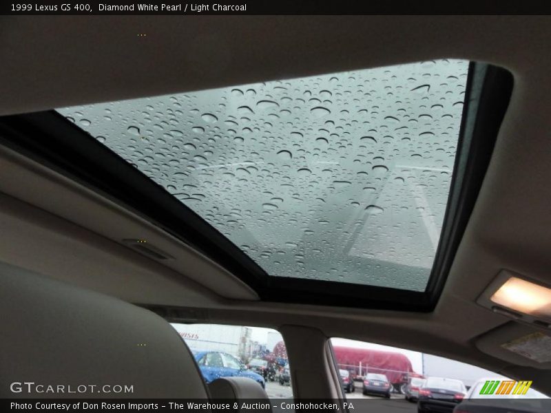 Diamond White Pearl / Light Charcoal 1999 Lexus GS 400