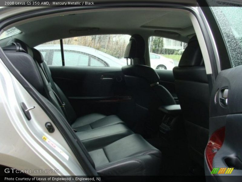 Mercury Metallic / Black 2008 Lexus GS 350 AWD