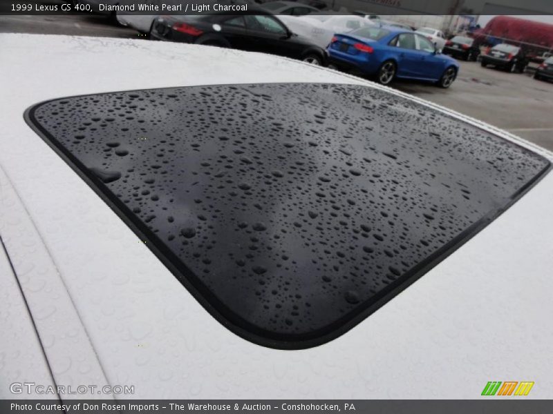 Diamond White Pearl / Light Charcoal 1999 Lexus GS 400