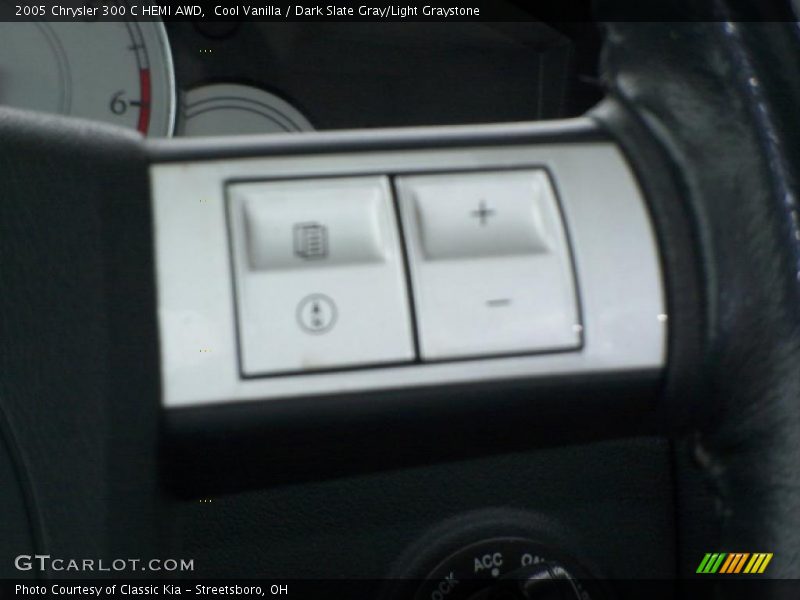 Cool Vanilla / Dark Slate Gray/Light Graystone 2005 Chrysler 300 C HEMI AWD