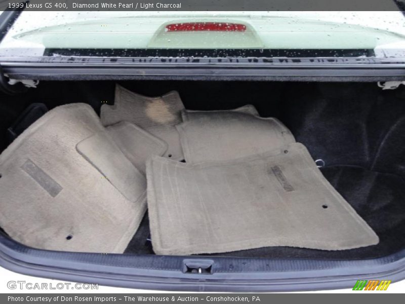 Diamond White Pearl / Light Charcoal 1999 Lexus GS 400