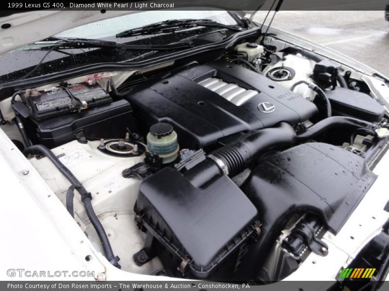  1999 GS 400 Engine - 4.0 Liter DOHC 32-Valve VVT-i V8