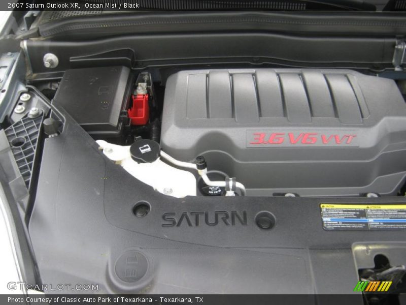  2007 Outlook XR Engine - 3.6 Liter DOHC 24-Valve VVT V6