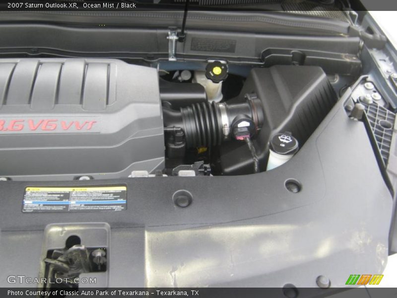  2007 Outlook XR Engine - 3.6 Liter DOHC 24-Valve VVT V6