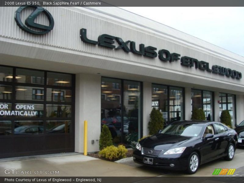 Black Sapphire Pearl / Cashmere 2008 Lexus ES 350