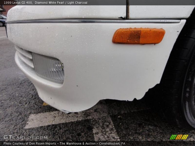 Diamond White Pearl / Light Charcoal 1999 Lexus GS 400