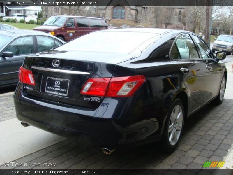 Black Sapphire Pearl / Cashmere 2008 Lexus ES 350