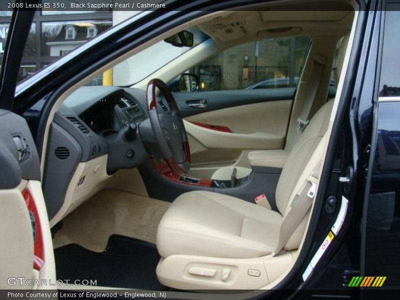 Black Sapphire Pearl / Cashmere 2008 Lexus ES 350