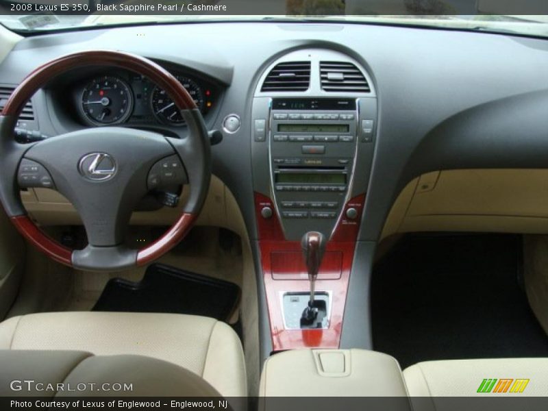 Black Sapphire Pearl / Cashmere 2008 Lexus ES 350