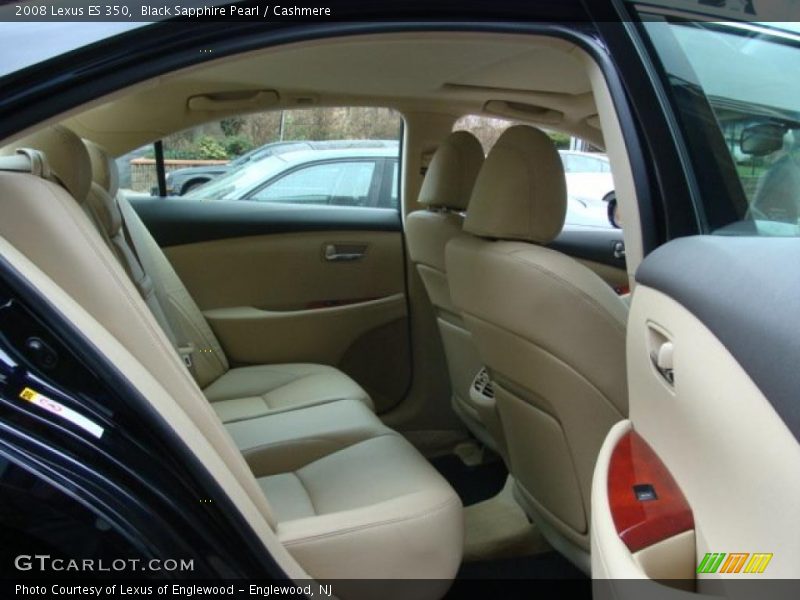 Black Sapphire Pearl / Cashmere 2008 Lexus ES 350