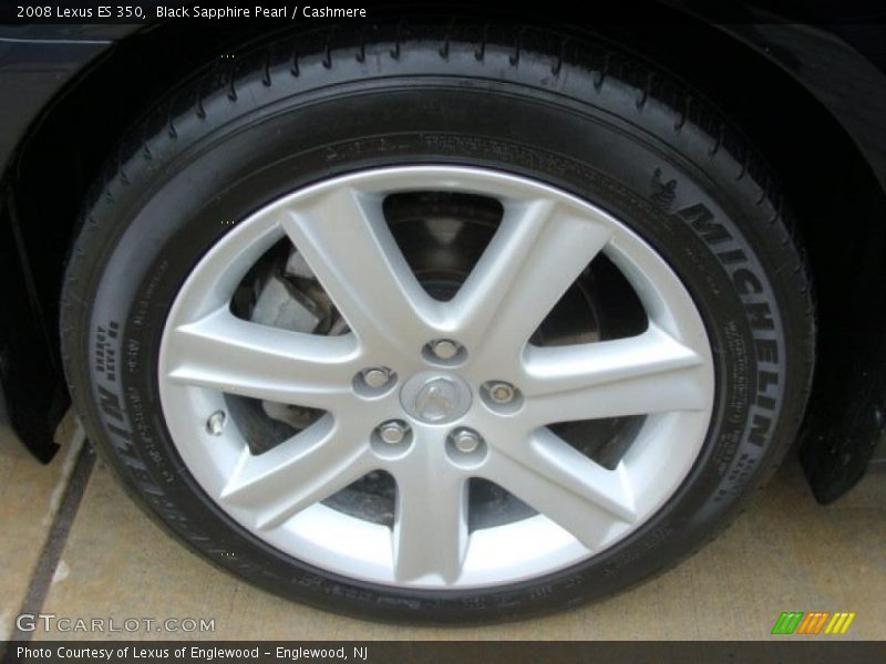 Black Sapphire Pearl / Cashmere 2008 Lexus ES 350