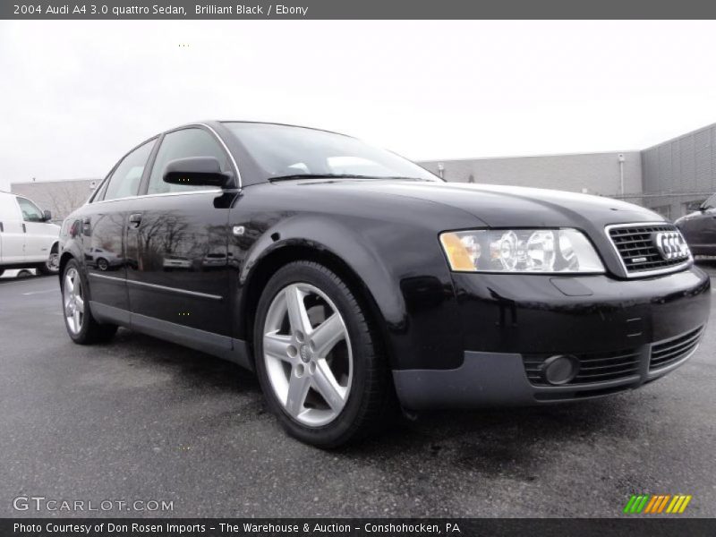  2004 A4 3.0 quattro Sedan Brilliant Black