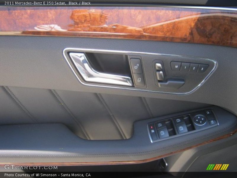 Black / Black 2011 Mercedes-Benz E 350 Sedan