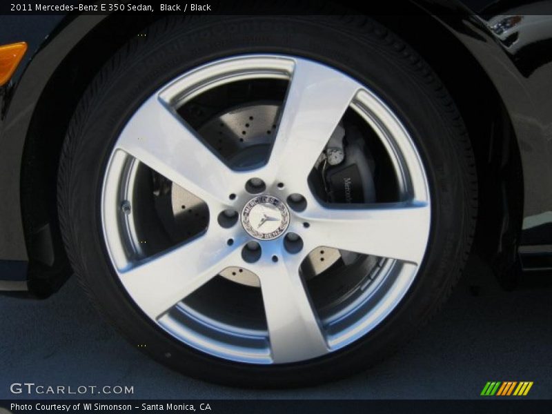 Black / Black 2011 Mercedes-Benz E 350 Sedan