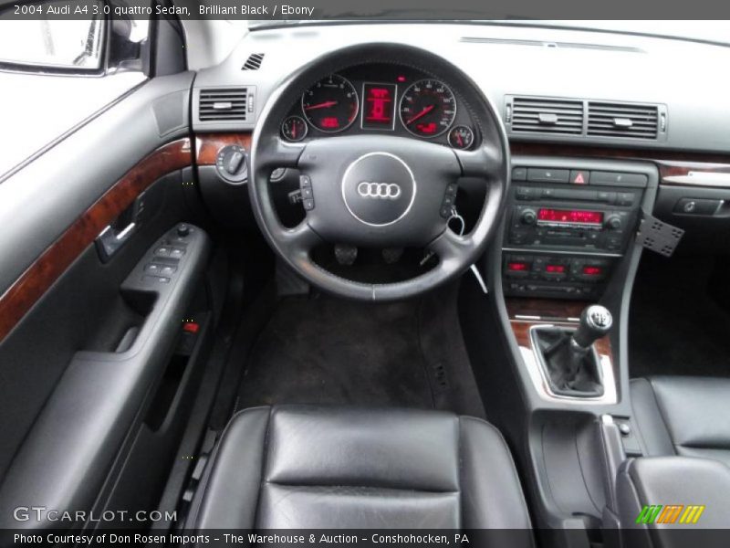 Dashboard of 2004 A4 3.0 quattro Sedan